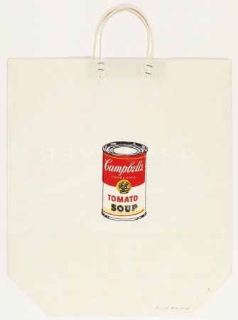 Screenprint Warhol - Campbells Soup Shopping Bag (FS II.4)