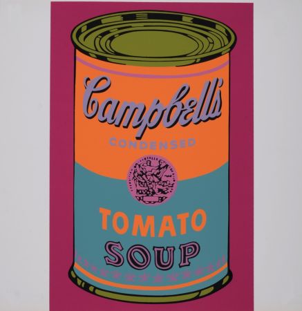 Screenprint Warhol - Campbell's Tomato Soup (Banner)