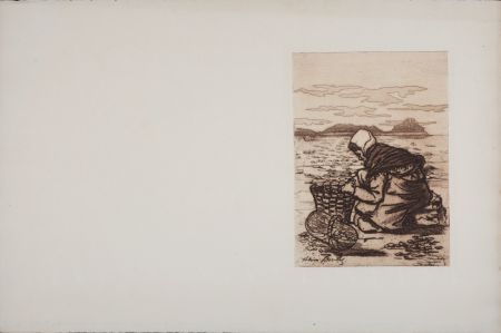 Etching Boutet - Cancalaise (B), c. 1900