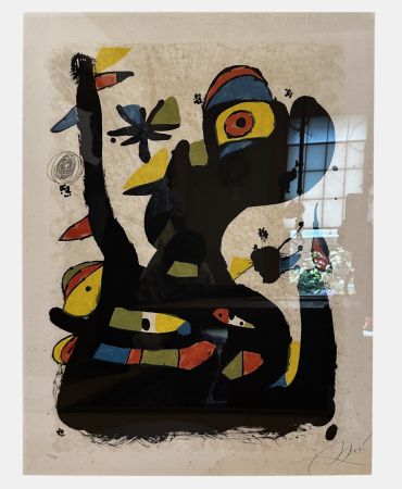 Lithograph Miró - Cant de la Cardina