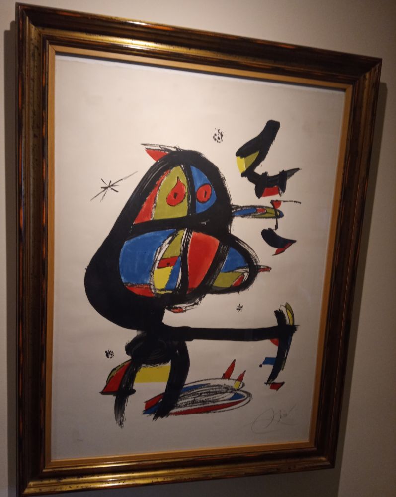 Lithograph Miró - Cap i Cua