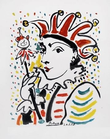 Lithograph Picasso - CARNAVAL