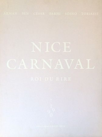 Lithograph Vautier - Carnaval de Nice