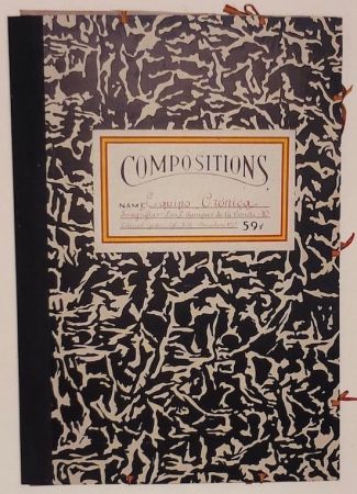 Screenprint Equipo Cronica - Carpeta compositions