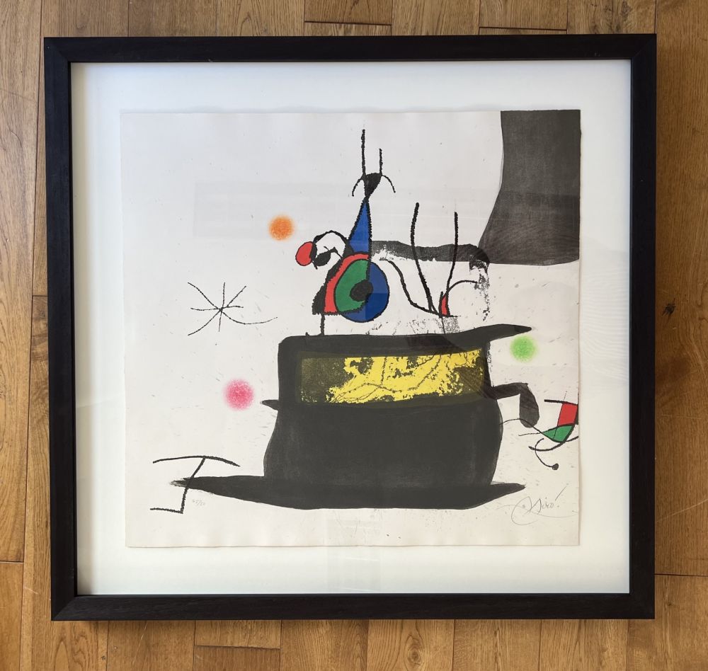 Etching And Aquatint Miró -  Carrosse d’Oiseaux
