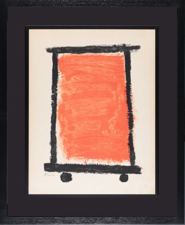 Lithograph Klee - Carré Orange