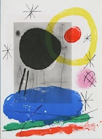 Lithograph Miró - Cartons pg.10