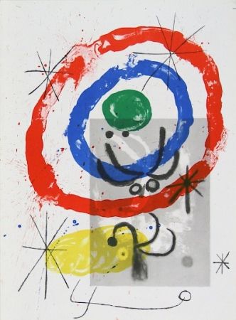 Lithograph Miró - Cartons pg.11