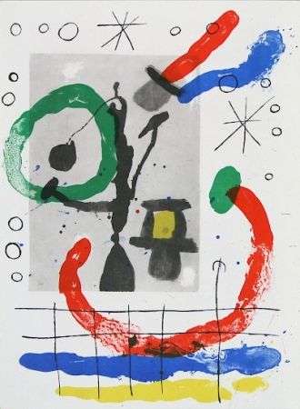 Lithograph Miró - Cartons pg.16