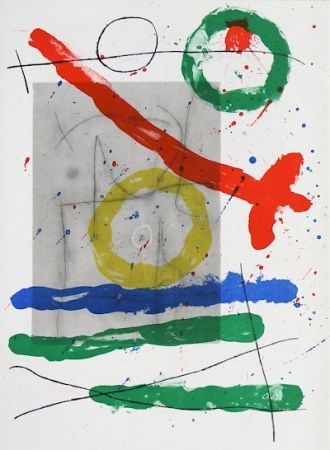 Lithograph Miró - Cartons pg.22