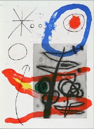 Lithograph Miró - Cartons pg.23