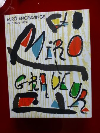 Illustrated Book Miró - Catalogue raisonné des gravures 
