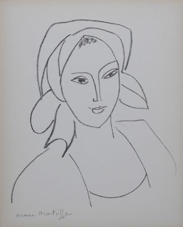 Lithograph Matisse - Catherinette