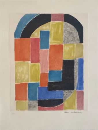 Etching And Aquatint Delaunay - Cathédrale 