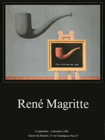 Poster Magritte - Ceci n'est pas une pipe