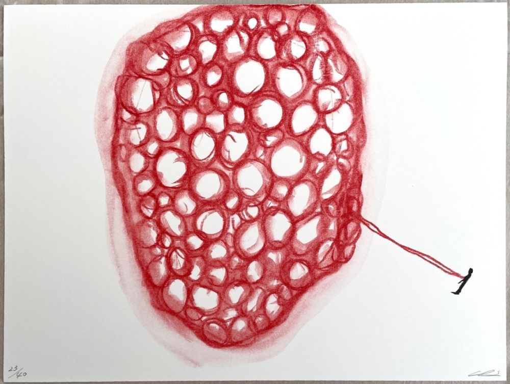 Lithograph Shiota  - Cell