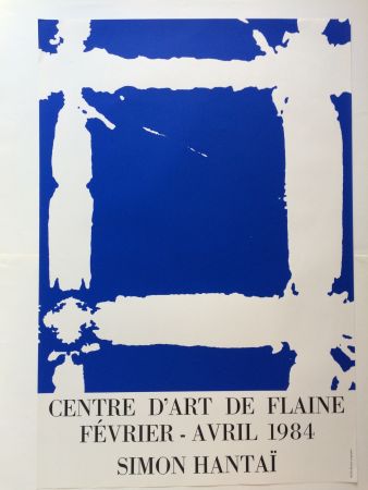 Poster Hantai - Centre d'art de Flaine