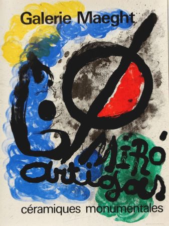 Poster Miró - Ceramiques Monumentales