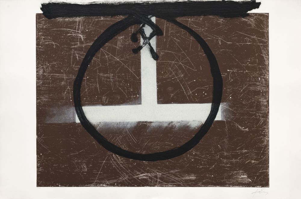 Etching Tàpies - Cercle 