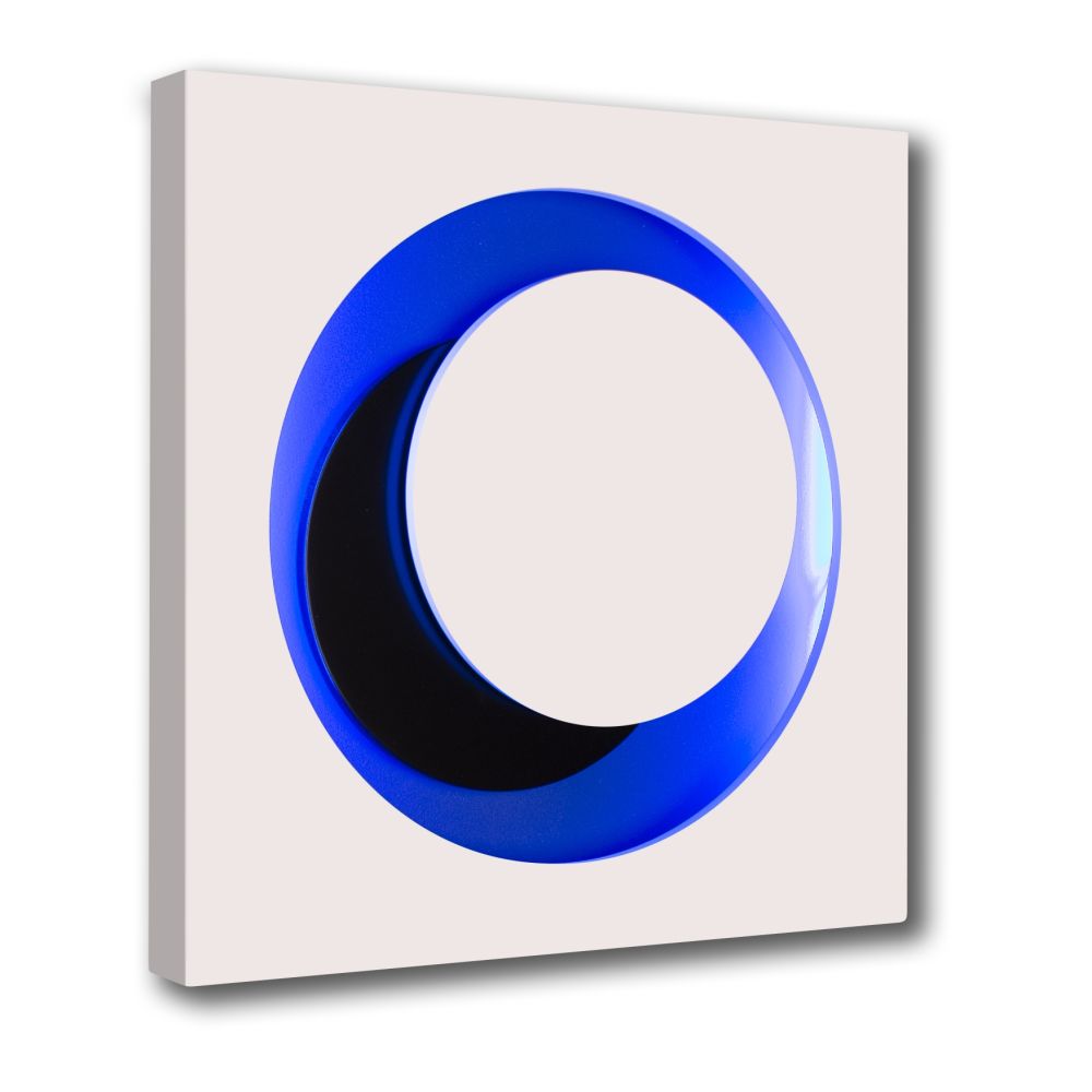 Woodcut Claisse - Cercle Blanc et Bleu