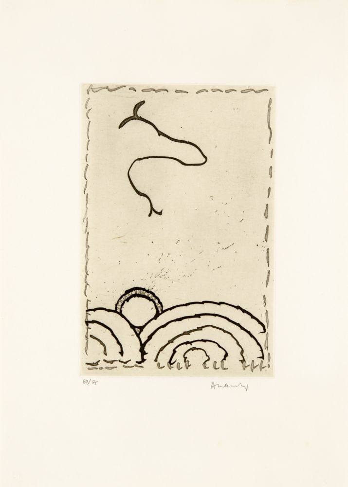 Etching And Aquatint Alechinsky - Cerclitude 02