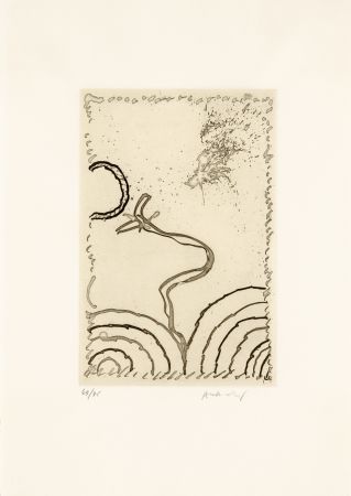 Etching And Aquatint Alechinsky - Cerclitude 08