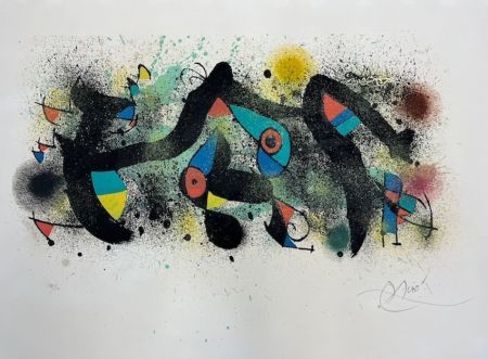 Lithograph Miró - Cerámicas de Miró y Artigas