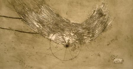 Etching And Aquatint Barcelo - Chariot