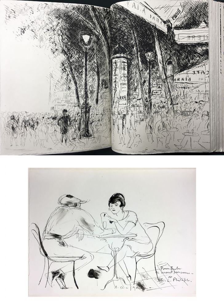 Illustrated Book De Segonzac - Charles-Louis Philippe : BUBU DE MONTPARNASSE. Avec dessin original et suites (1929).