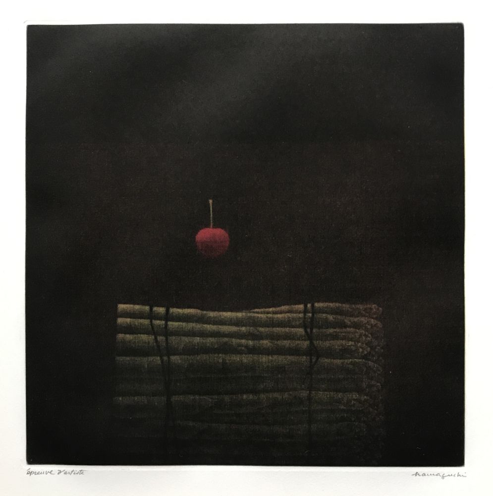 Mezzotint Hamaguchi - Cherry and Asparagus