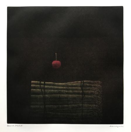 Mezzotint Hamaguchi - Cherry and Asparagus