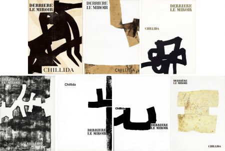 Illustrated Book Chillida - CHILLIDA : Collection complète des 7 volumes de la revue DERRIÈRE LE MIROIR consacrés à Chillida (parus de 1956 à 1980)