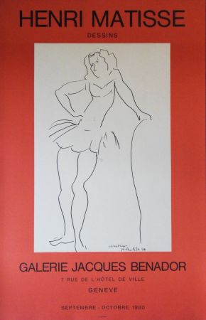Illustrated Book Matisse - Christiane, la danseuse