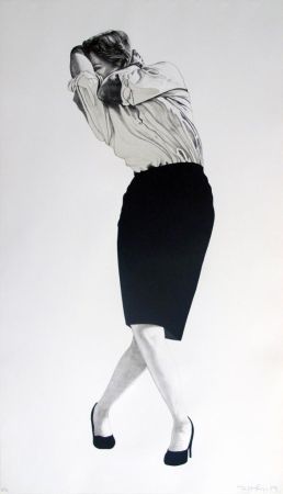 Lithograph Longo - Cindy from Men in the Cities