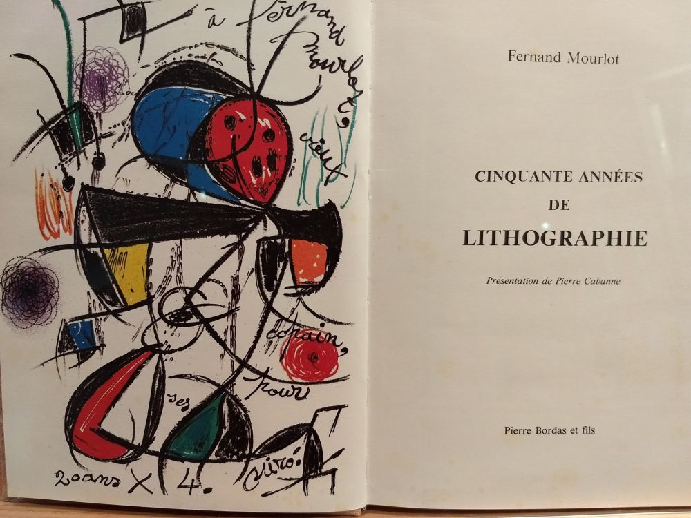 Illustrated Book Miró (After) - Cinquante annees De lithographie