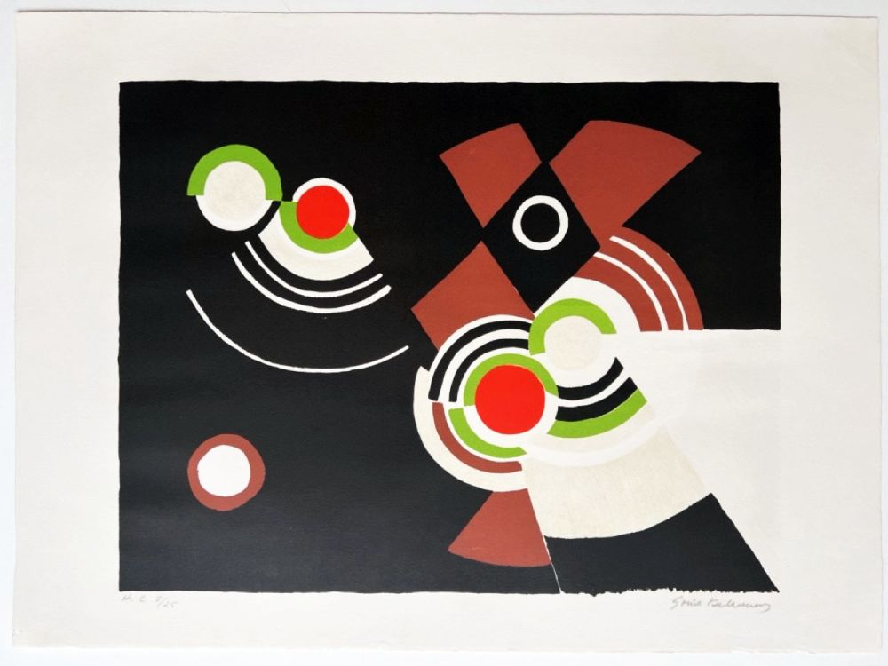 Lithograph Delaunay - Cinéma