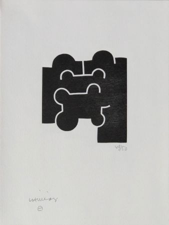 Engraving Chillida - Cioran XXV
