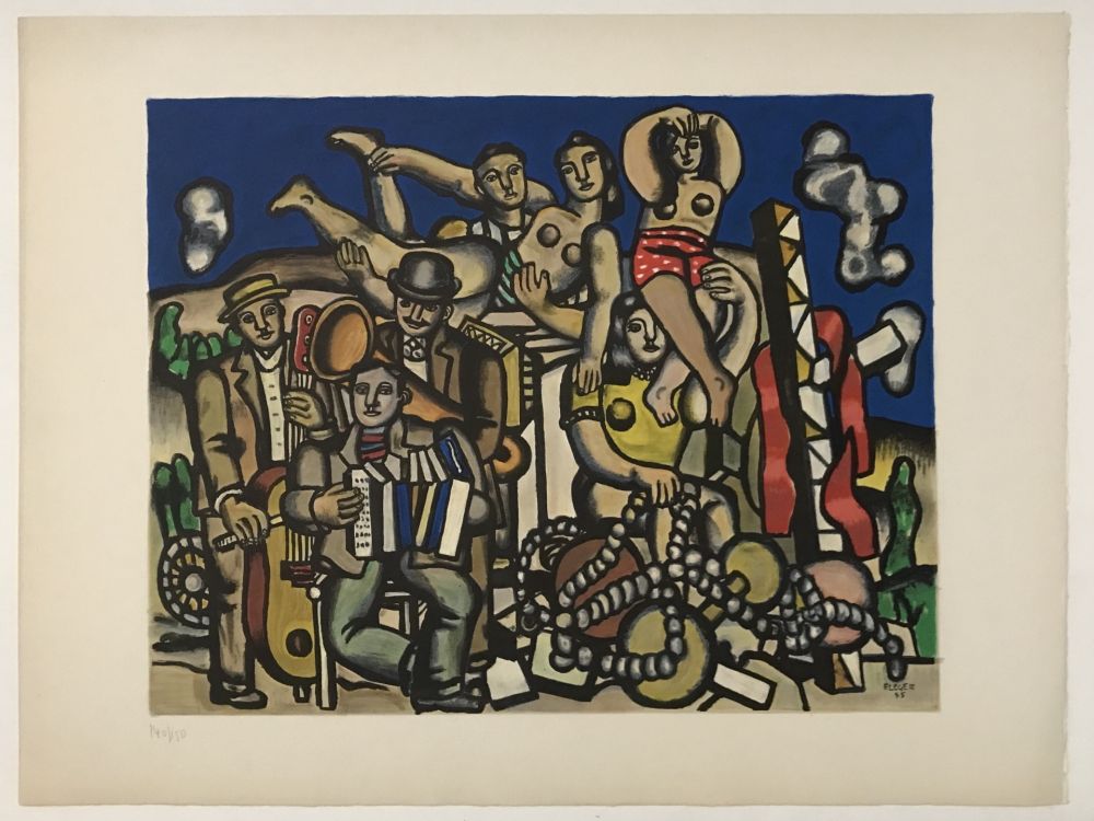 Lithograph Leger - Circus