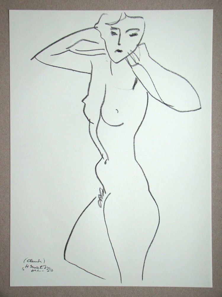 Lithograph Matisse - Claude