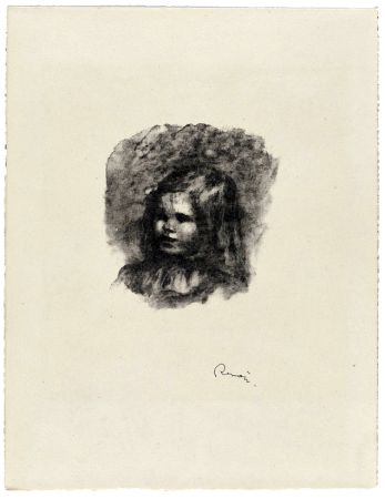 Lithograph Renoir - Claude Renoir, Tourné à gauche