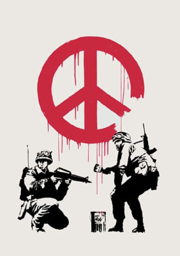Screenprint Banksy - CND