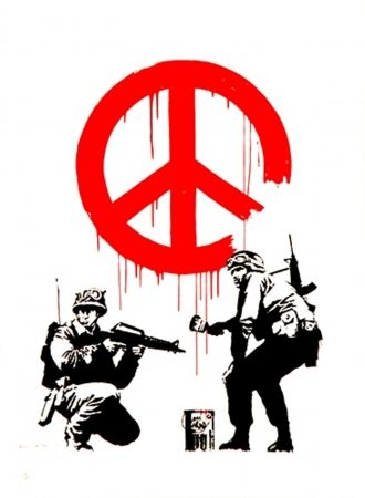 Screenprint Banksy - CND Soldiers