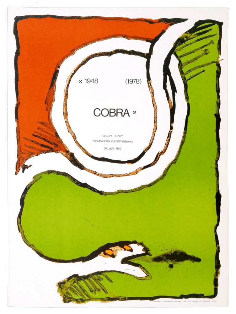 Lithograph Alechinsky - COBRA 1948-1978