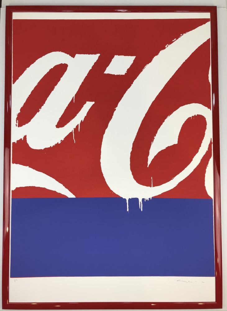 Screenprint Schifano - Coca cola