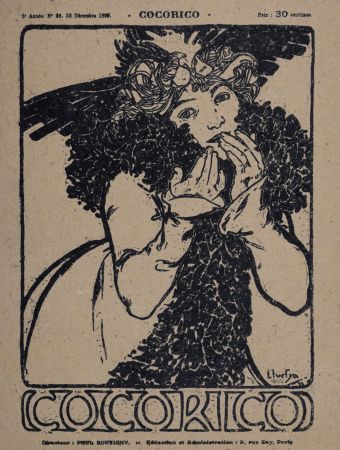 Lithograph Mucha - Cocorico #2, 1899