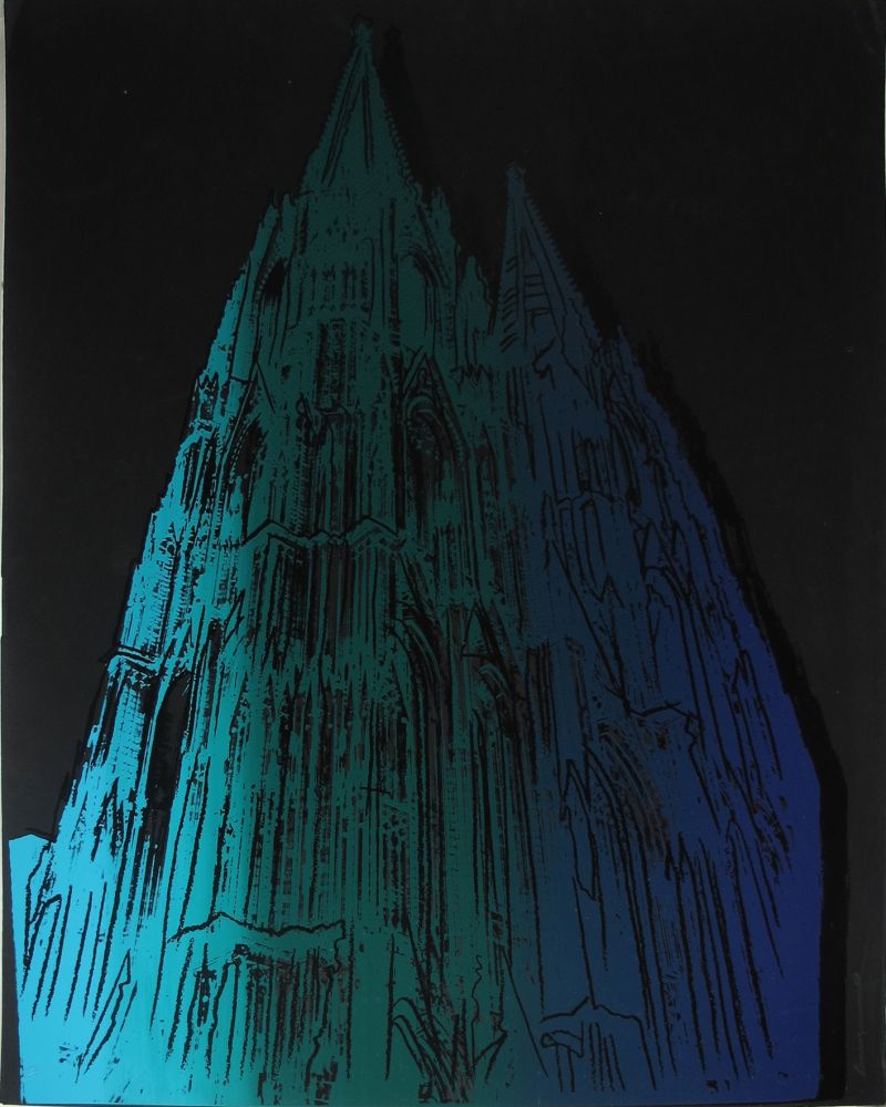 Screenprint Warhol - Cologne Cathedral