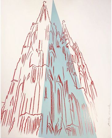 Screenprint Warhol - Cologne Cathedral IIB.361