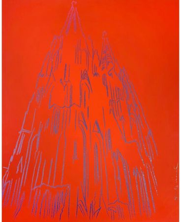 Screenprint Warhol - Cologne Cathedral IIB.362