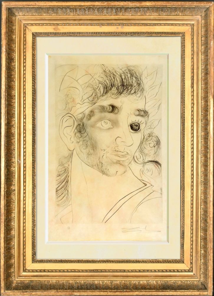 Drypoint Dali - Comment sont ses yeux…