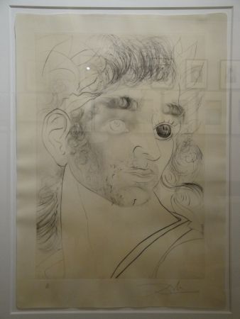 Engraving Dali - Comment sont ses yeux... (Wie sehen seine Augen aus...)